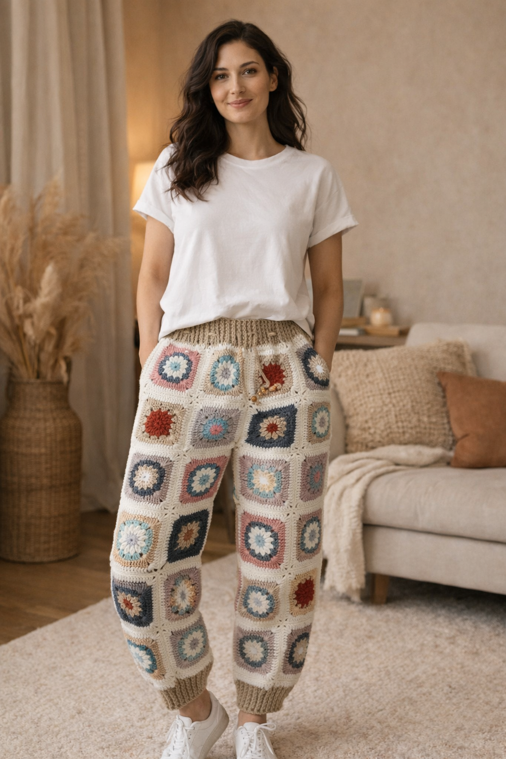 Granny squares pants