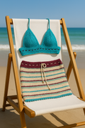 Set of crochet  beach wear