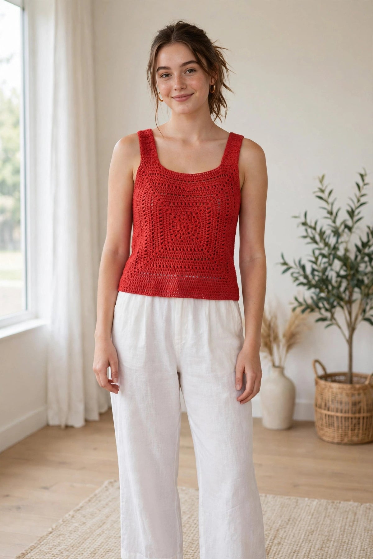 Summer crochet top