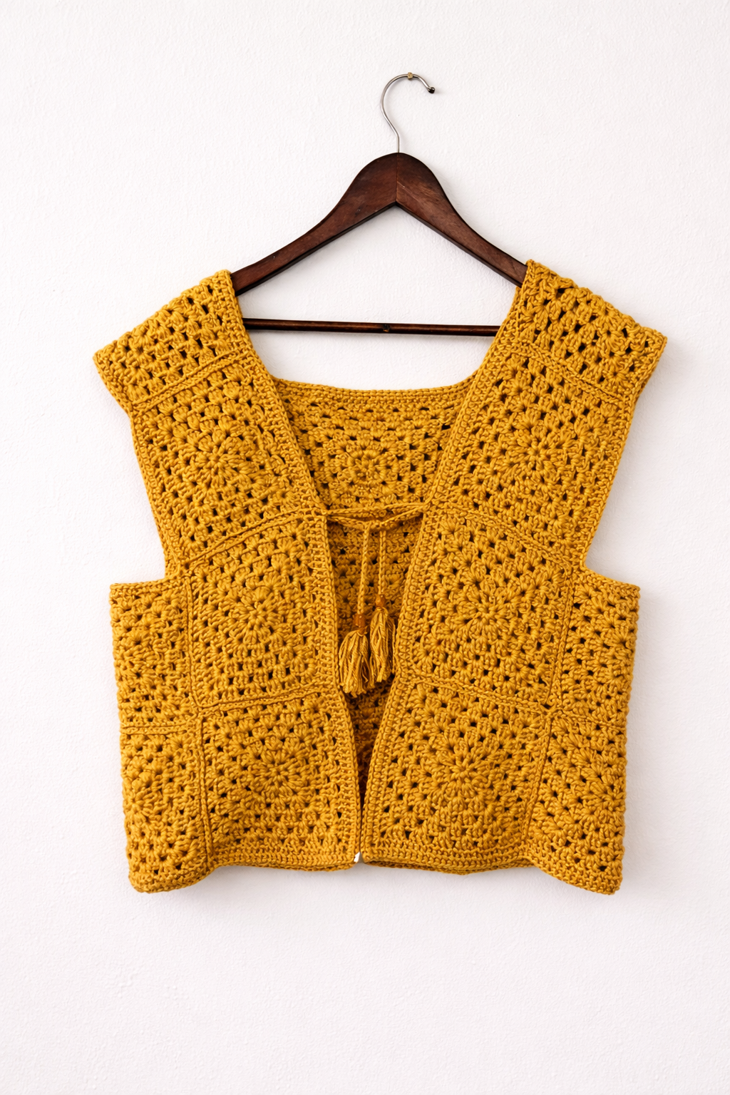 Crochet vest