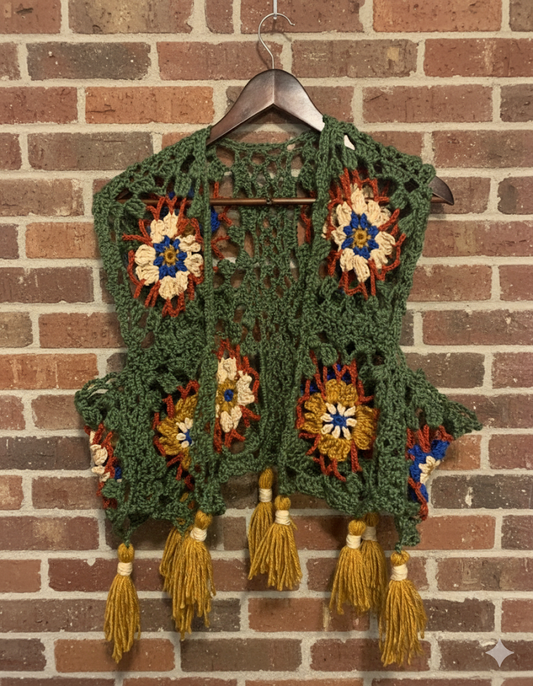 Crochet vest