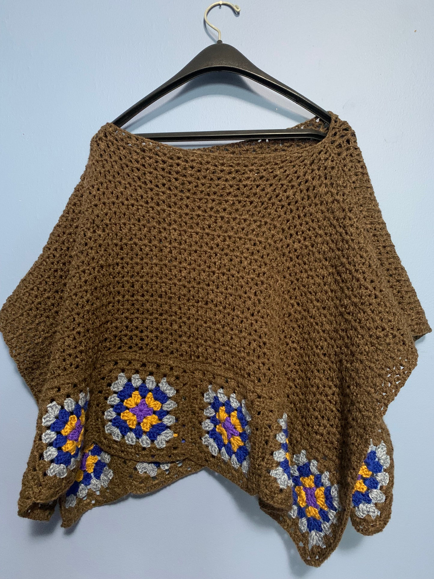 Crochet poncho