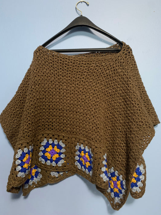 Crochet poncho