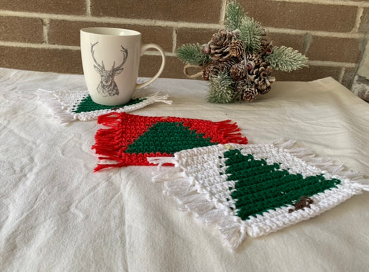 Christmas Tree design Coasters