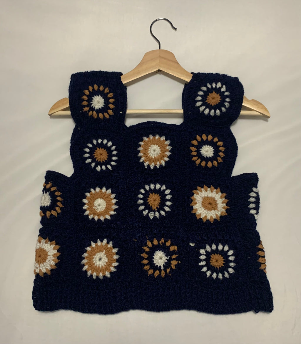 Fall/ winter crochet vest