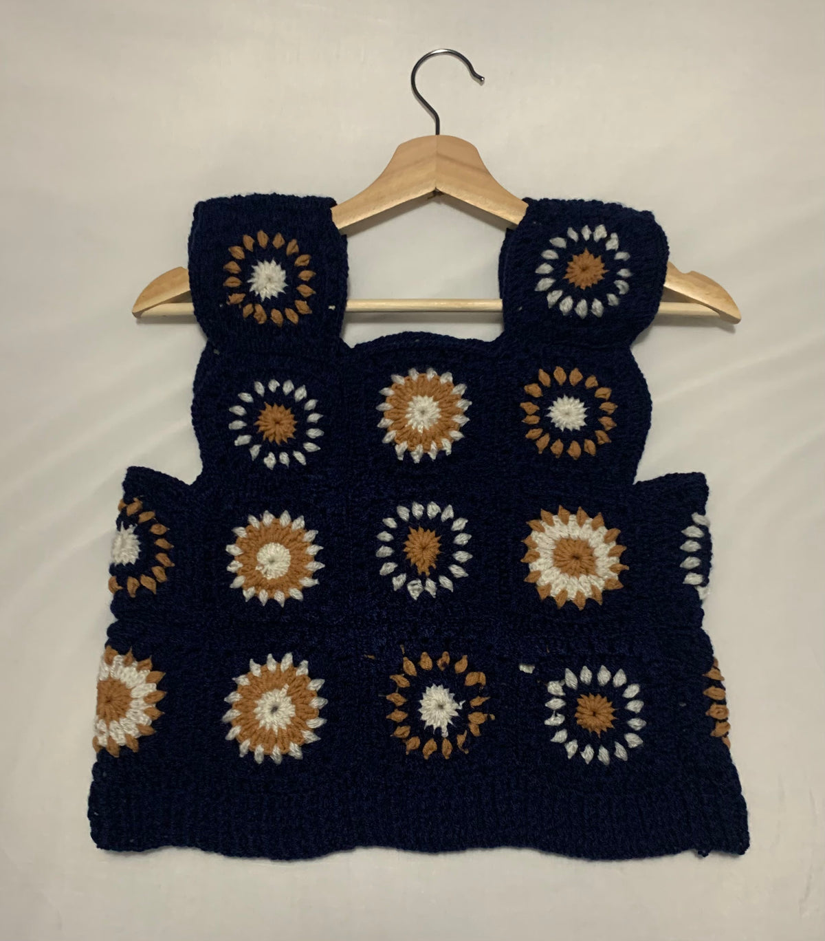 Fall/ winter crochet vest