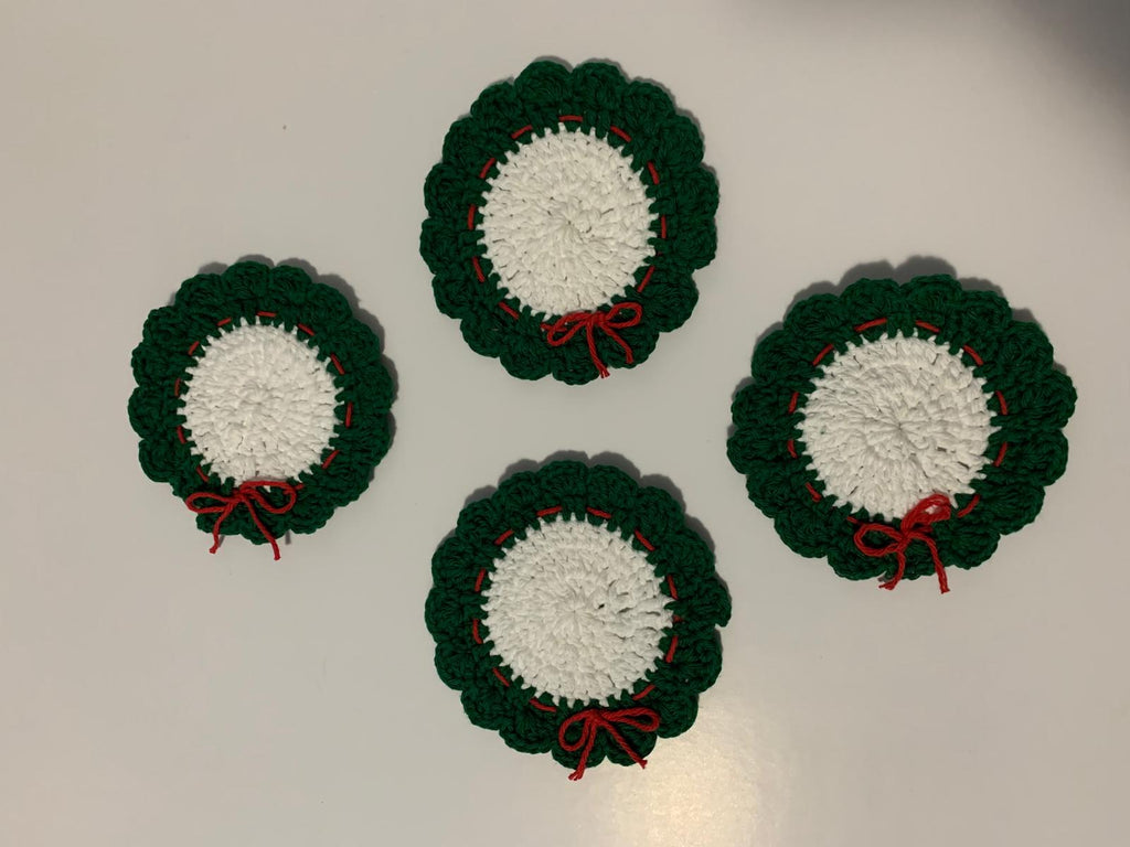 Christmas designed coasters