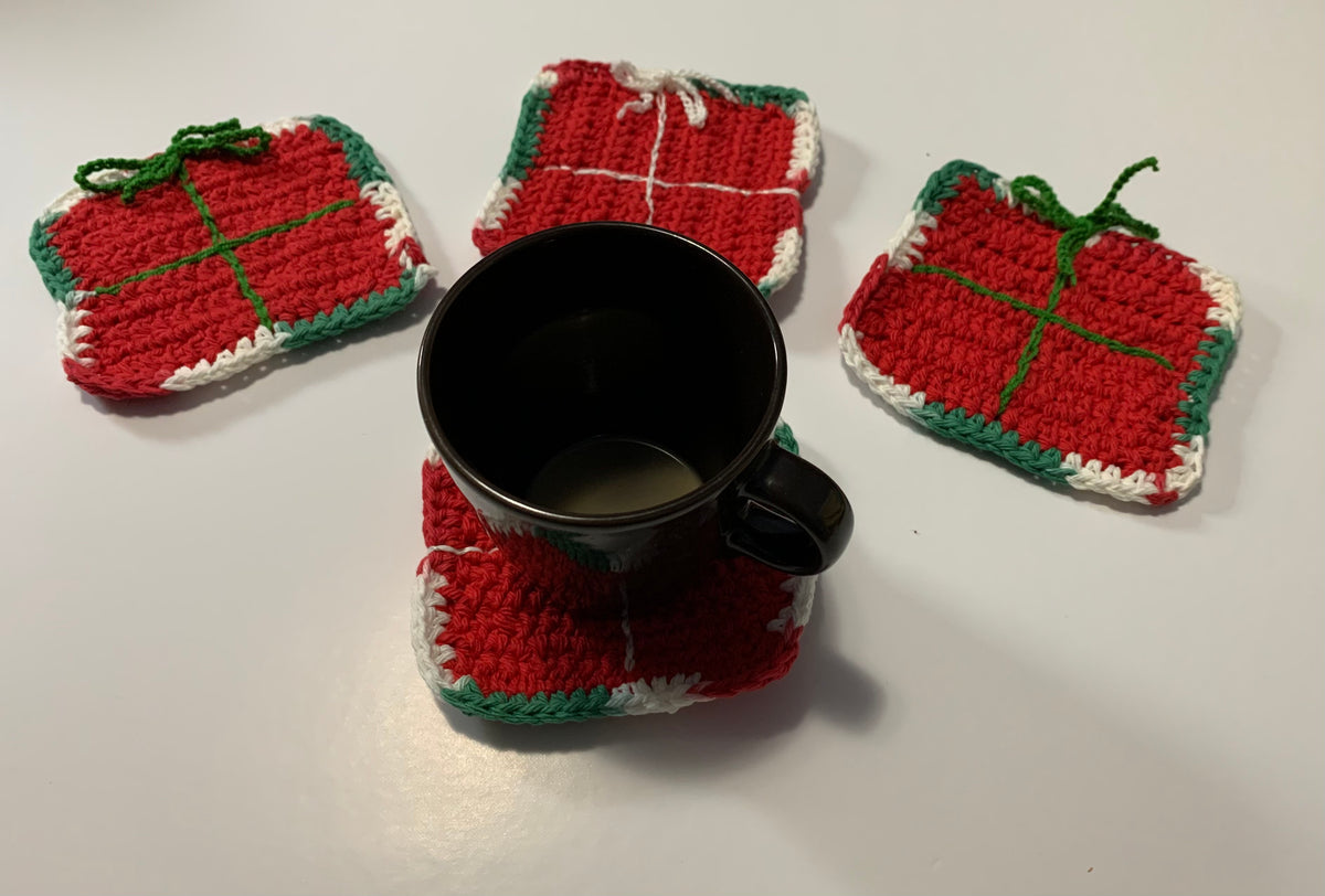 Christmas designed coasters