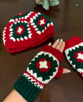 Crochet Hat and Gloves