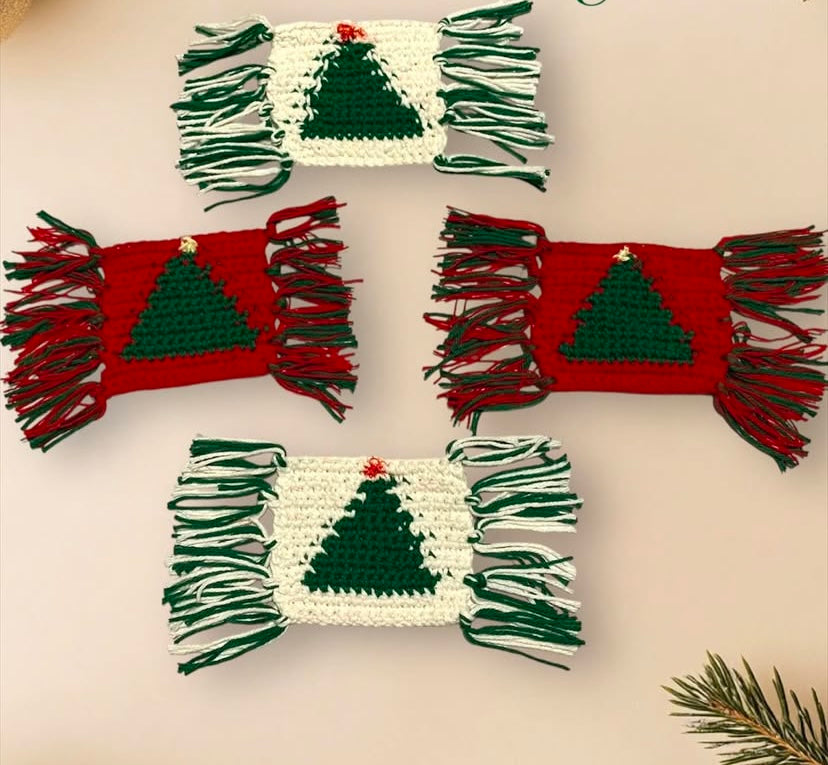 Christmas Tree design Coasters