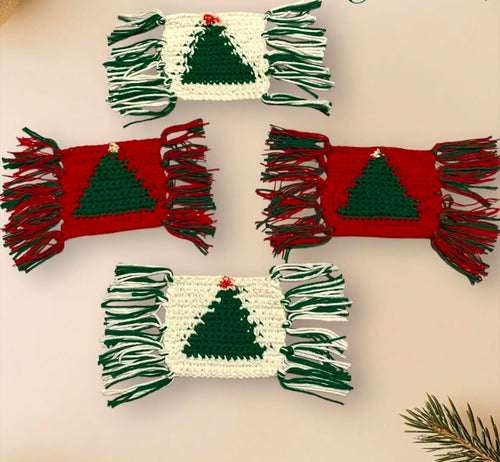 Christmas Tree design Coasters